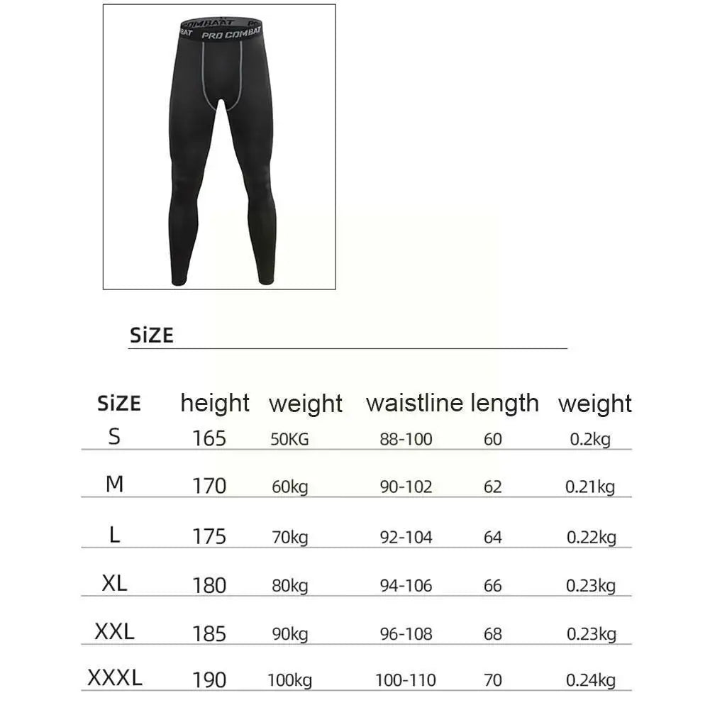 Men's Compression Running Leggings