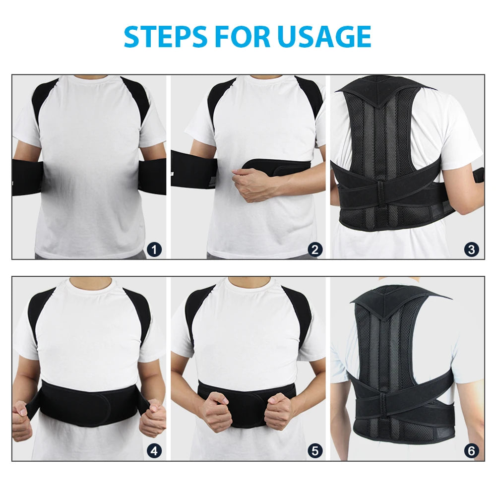 Adjustable Scoliosis Posture Corrector