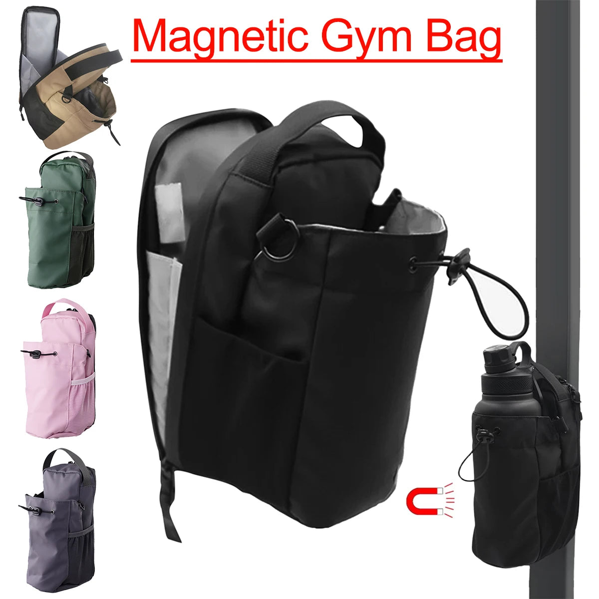 Magnetic Gym Bag for Outdoor
