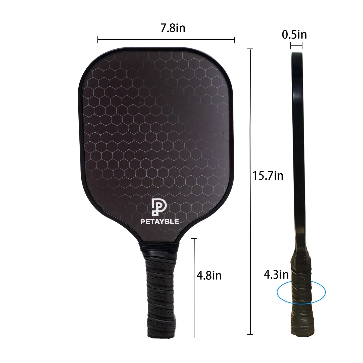 Pickleball Paddles, Fiberglass Surface Pickleball Set,