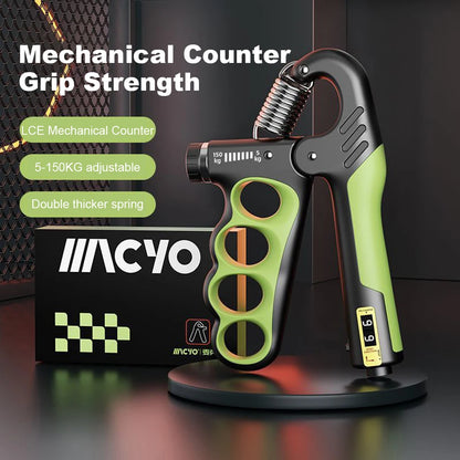 5-150kg Adjustable Grip Strength!